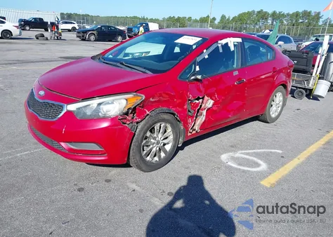 2014 Kia Forte Lx из США, поврежденный, VIN KNAFX4A64E5178386